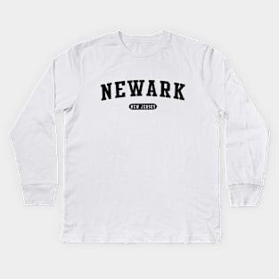 Newark, NJ Kids Long Sleeve T-Shirt